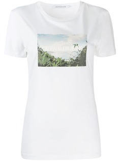 Calvin Klein Jeans футболка с фотопринтом