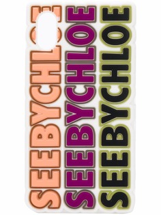 See By Chloé чехол для iPhone X с логотипом