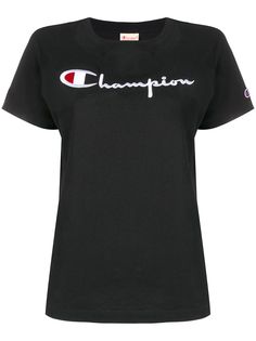 Champion футболка с заплаткой с логотипом