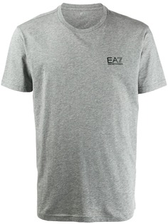 Ea7 Emporio Armani футболка с вышитым логотипом