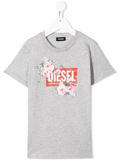 Diesel Kids футболка с логотипом