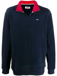 Tommy Jeans флисовый джемпер на молнии