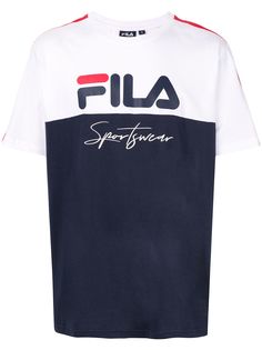 Fila футболка в стиле колор-блок