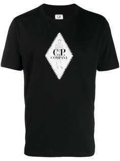 CP Company футболка с логотипом