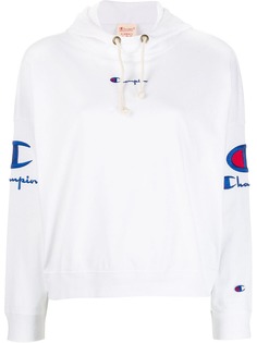 Champion худи с вышитым логотипом