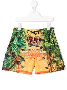 Dolce & Gabbana Kids плавки-шорты Tropical Love