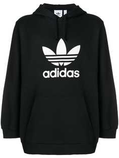 adidas толстовка с капюшоном и принтом логотипа