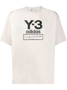 Y-3 футболка с логотипом