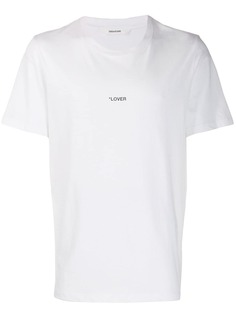 Zadig&Voltaire футболка с фотопринтом Lovers