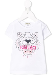 Kenzo Kids футболка с принтом