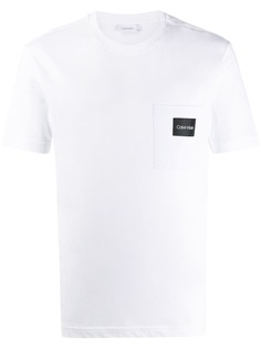 Calvin Klein футболка с нашивкой-логотипом