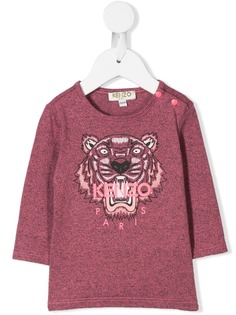 Kenzo Kids футболка с вышивкой