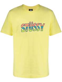 Stussy футболка с логотипом