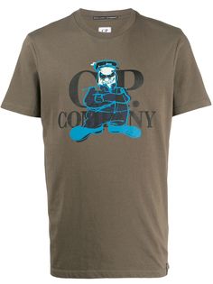 CP Company футболка с принтом
