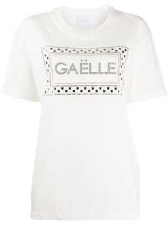 Gaelle Bonheur футболка с декорированным логотипом