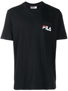 Fila футболка с контрастным логотипом