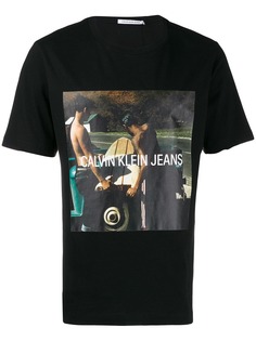 Calvin Klein Jeans футболка с фотопринтом