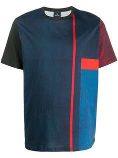 PS Paul Smith футболка в стиле колор-блок