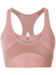 adidas by Stella McCartney спортивный бюстгальтер с логотипом