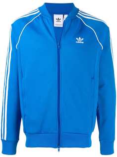 adidas куртка с контрастным логотипом