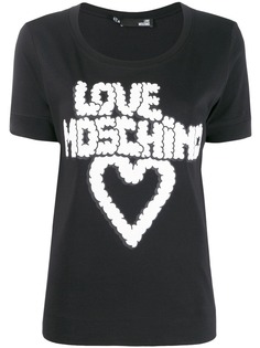 Love Moschino футболка с графичным принтом