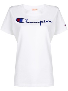 Champion футболка с заплаткой с логотипом