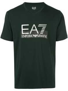Ea7 Emporio Armani футболка с V-образным вырезом