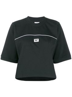 Reebok трикотажный топ с логотипом
