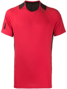 Ea7 Emporio Armani футболка с сетчатыми вставками