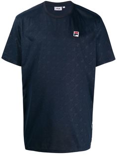Fila футболка с монограммой