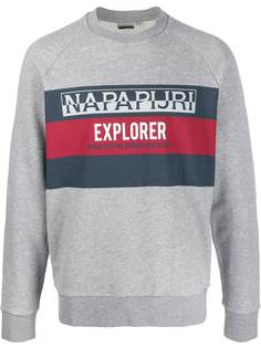 Napapijri толстовка с принтом Explorer