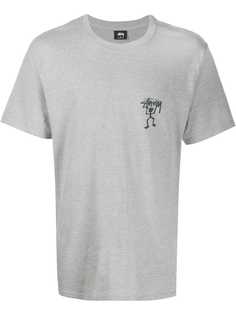 Stussy футболка с принтом Warrior
