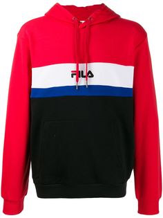 Fila худи в стиле колор-блок с логотипом