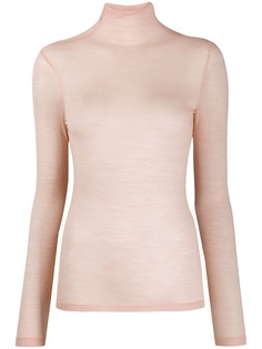 Semicouture трикотажный топ с высоким воротником