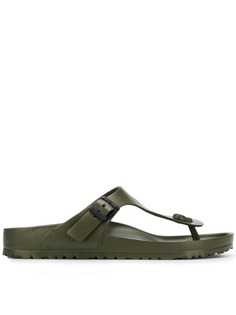 Birkenstock шлепанцы на ребристой подошве