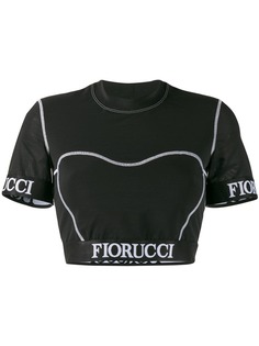 Fiorucci топ с декоративной строчкой