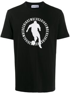 Dirk Bikkembergs logo print T-shirt