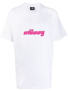 Stussy футболка с логотипом