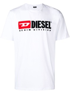 Diesel футболка с аппликацией логотипа