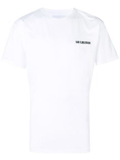 Han Kjøbenhavn футболка с короткими рукавами с вышитым логотипом