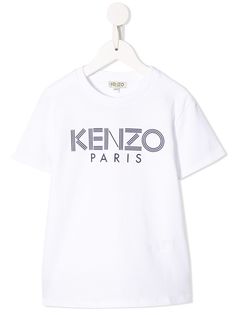 Kenzo Kids футболка с логотипом