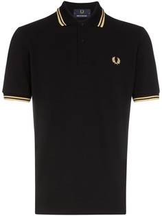 Fred Perry рубашка-поло с отделкой в полоску