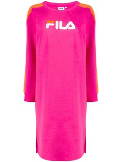 Fila удлиненная толстовка с логотипом
