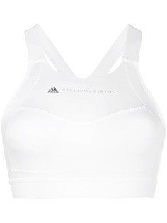 adidas by Stella McCartney спортивный бюстгальтер с логотипом