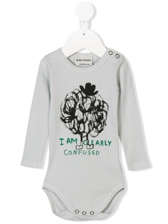 Bobo Choses long-sleeve printed romper