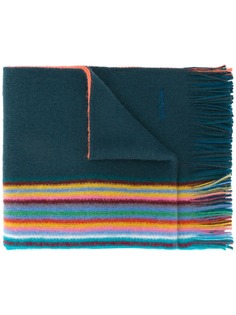 Paul Smith трикотажный шарф в полоску