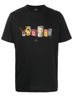 PS Paul Smith футболка с принтом Oil Cans