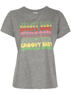 Cinq A Sept футболка с принтом Groovy Baby