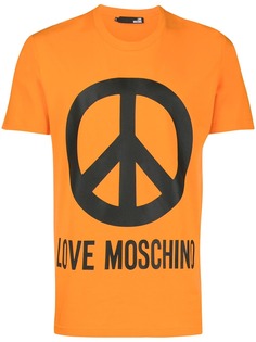 Love Moschino футболка с логотипом