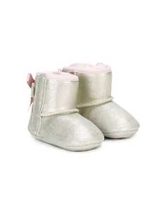 Ugg Australia Kids блестящие угги-пинетки Jessi Bow II